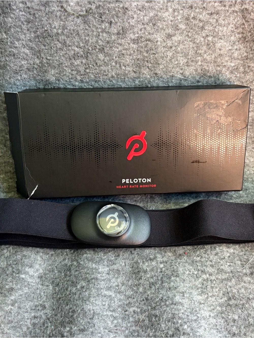 Peloton PL-HR-C-01 Bluetooth Heart Rate Monitor Chest Strap Black One Size